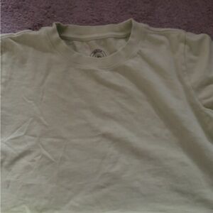 BDG Pale Green Cropped Tee